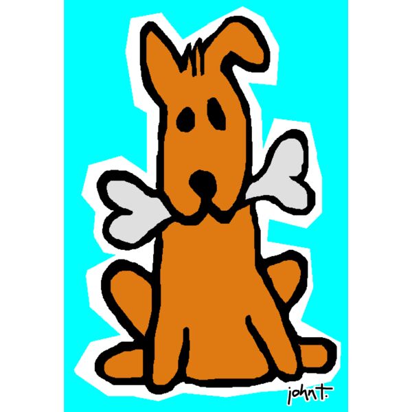 Dog & Bone Blue BG Thumbnail