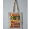 Budget Calico Tote Bag Thumbnail