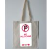 Budget Calico Tote Bag Thumbnail