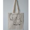 Budget Calico Tote Bag Thumbnail