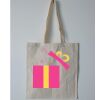 Budget Calico Tote Bag Thumbnail