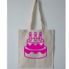Budget Calico Tote Bag Thumbnail