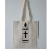Budget Calico Tote Bag Thumbnail